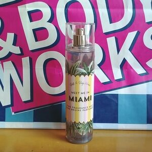 3/$30❤️‍🔥Brand New Bath & Body Works Meet Me In Miami Fine Fragrance Mist